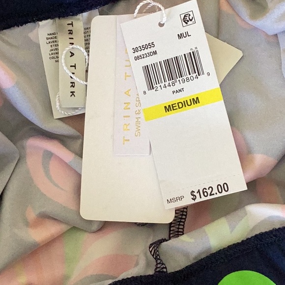 Trina Turk Poolside Pants Medium - Picture 8 of 8